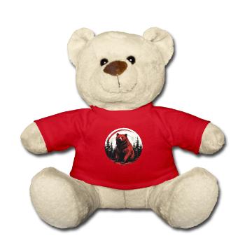 Roter Bär - Teddy - Rot - Vorne