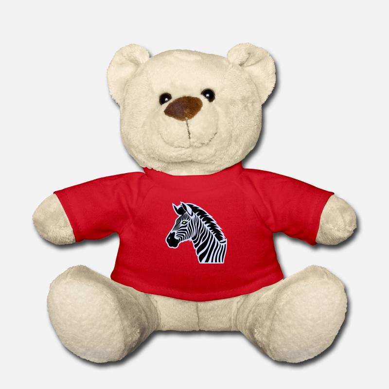 zebra - Teddy - Rot