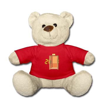 HIER STEIGE ICH EIN - Teddy - Rot - Vorne