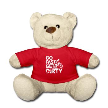 Adrenaline: Motocross Lifestyle - Teddy Bear - red - Front