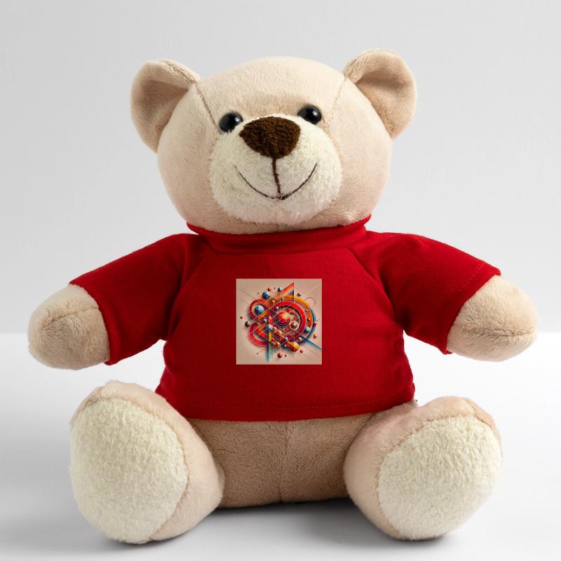 Farbexplosion der Formen Teddy