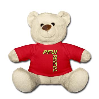 Pfui Deifel - Teddy - Rot - Vorne