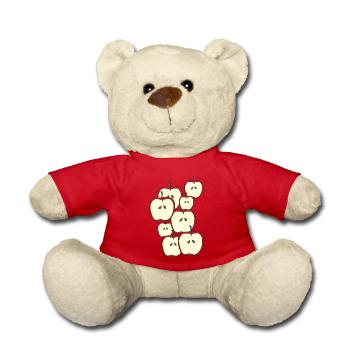 Äpfel Zeit - Teddy - Rot - Vorne