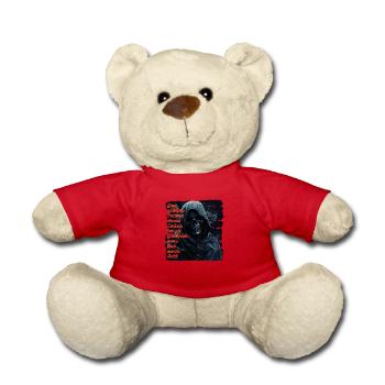 La vie est finie - Nounours - rouge - Devant