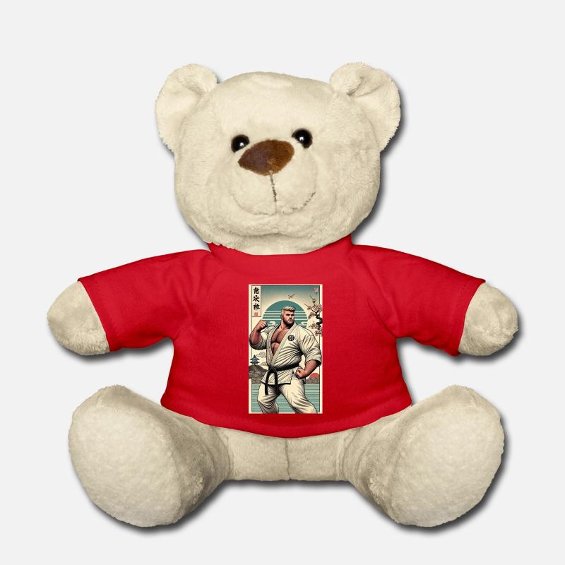 Karaté MAÎTRE - Nounours - rouge