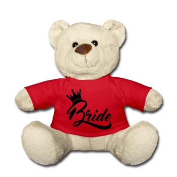 Bride - Teddy Bear - red - Front