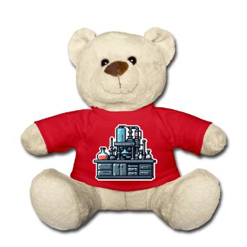 Experiment desk - Teddy - Rot - Vorne