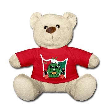 Lustiger Kaktus mit Mexiko Flagge - Teddy - Rot - Vorne