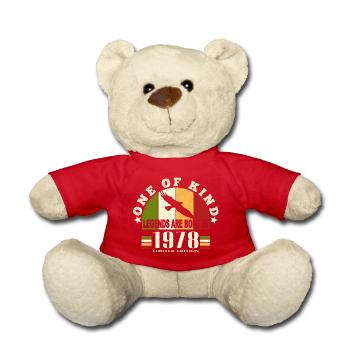 Legend Born 1978 Birthday 46 Years - Teddy Bear - red - Front