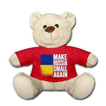 Rendre la Russie à nouveau petite - Nounours - rouge - Devant