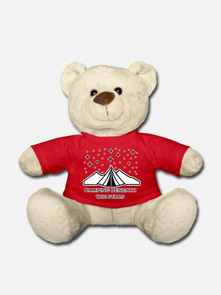 Zelt unter den Sternen - Camping unter den Sternen Design - Teddy - Rot