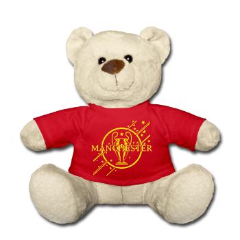 Manchester Gelb - Teddy - Rot - Vorne