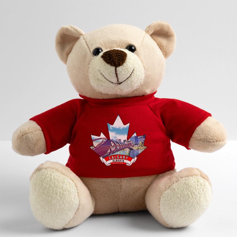 Calgary, Alberta, Kanada Maple Leaf Teddy