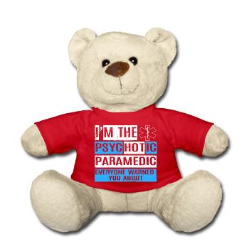 Ambulancier - Nounours - rouge - Devant