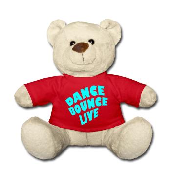 Dance Bounce Live - Teddy Bear - red - Front