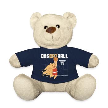 BasCatball Purrfect Dunk - Teddy Bear - french navy - Front
