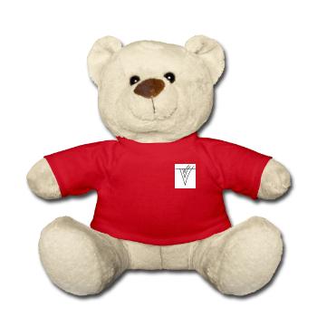 Design de la marque Federicus - Nounours - rouge - Devant