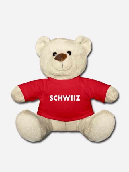 Schweiz - Teddy - Rot