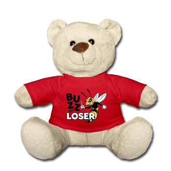 Biene und Verlierer - Teddy - Rot - Vorne