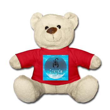 scorpio - Teddy Bear - red - Front