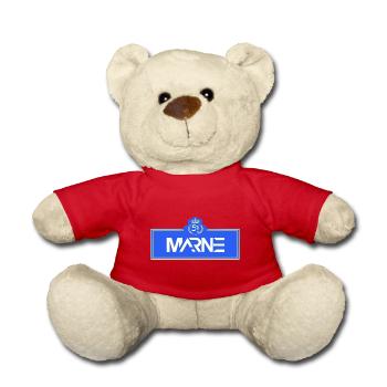 Marne - Nounours - rouge - Devant