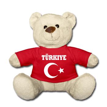 Turkey - Teddy Bear - red - Front