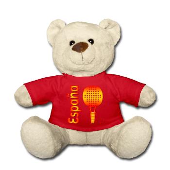 Espagne Padel Tennis - Nounours - rouge - Devant