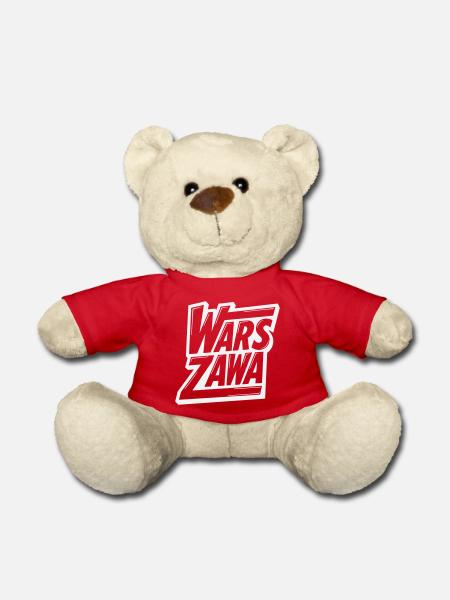 Warsaw, Warsaw Logo - Teddy Bear - red