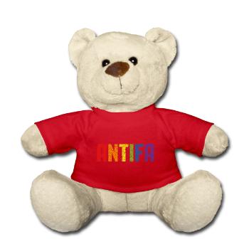 Antifa-Stolz - Teddy - Rot - Vorne