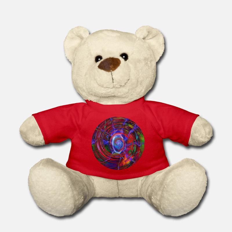Lightning color ball, Blitz Farbenkugel - Teddy - Rot