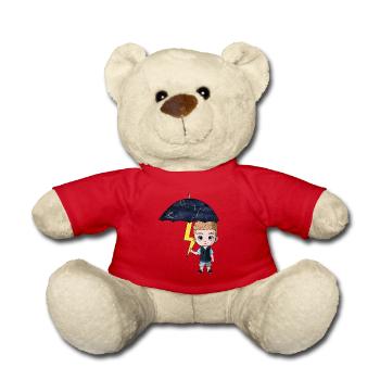 Arashi (Sturm) - Teddy - Rot - Vorne