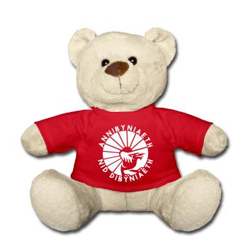 Annibyniaeth Nid Dibyniaeth - Teddy - Rot - Vorne