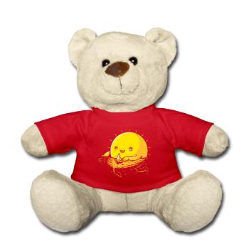 Sonne im wasser - Teddy - Rot - Vorne