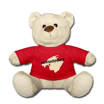 Wohnzimmer Mallorca Malle Insel - Teddy - Rot - Vorne
