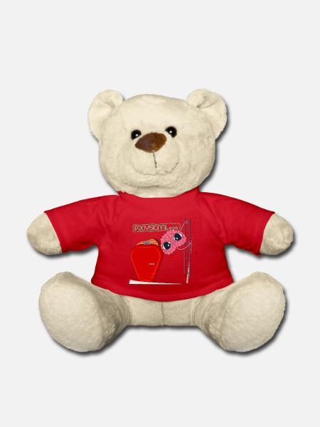 PROVISOIRE - Nounours - rouge
