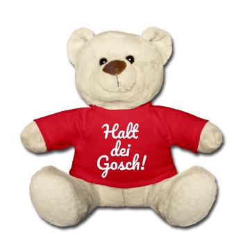 Mannheim Monnem Mannheimat - Teddy - Rot - Vorne