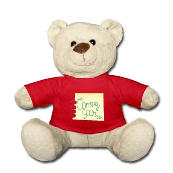 COMING SOON - Teddy Bear - red - Front