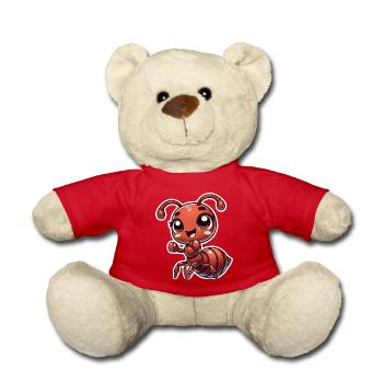 Happy Ant - Teddy - Rot - Vorne