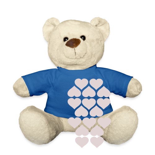 Viele Herzen blue - Teddy