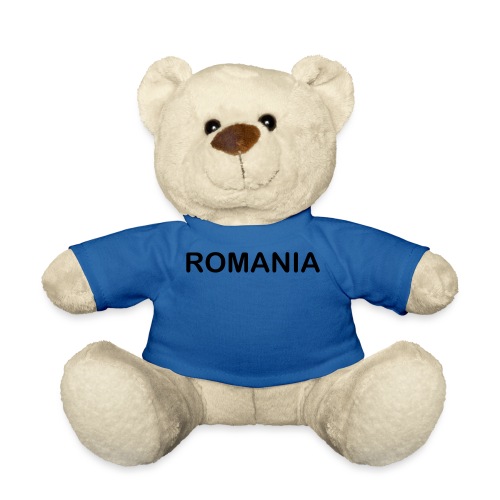 Schriftzug Romania - Teddy