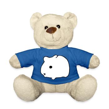 Hamster Cute Animal Rodent Animals Pet Vector 1 - Teddy Bear - royal blue - Front