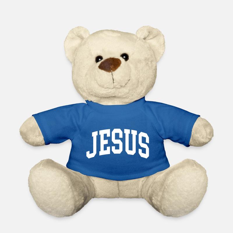 Jésus - Nounours - bleu roi