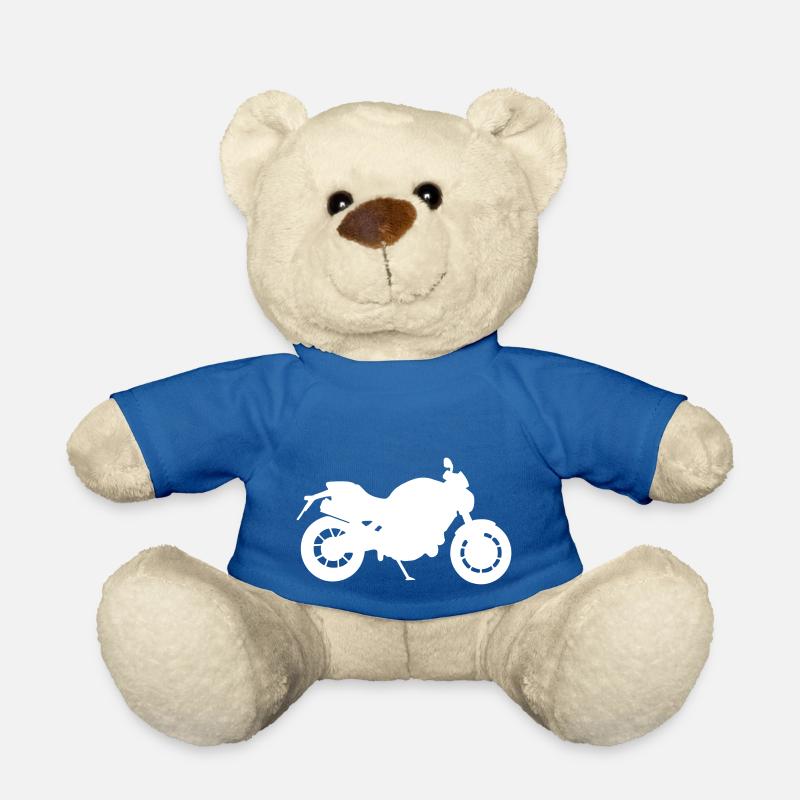 Motorrad Logo Nr.2 - Teddy - Königsblau