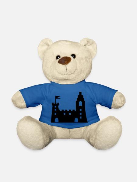 burg - Teddy - Königsblau