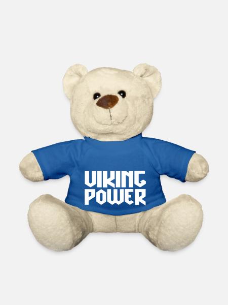viking power - Teddy Bear - royal blue