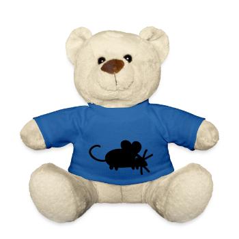 Maus - Teddy - Königsblau - Vorne