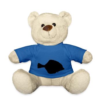 Flunder - Fisch - Fish - Teddy - Königsblau - Vorne
