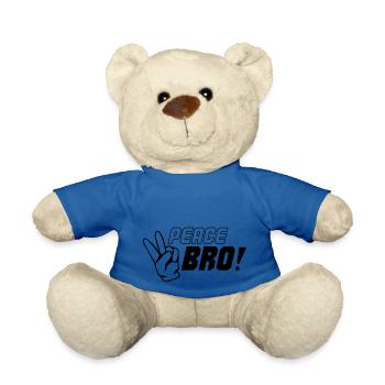 peace bro 01 - Teddy - Königsblau - Vorne