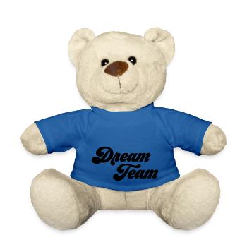 Dream Team - Teddy Bear - royal blue - Front