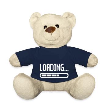 barre de chargement - Nounours - bleu marine - Devant